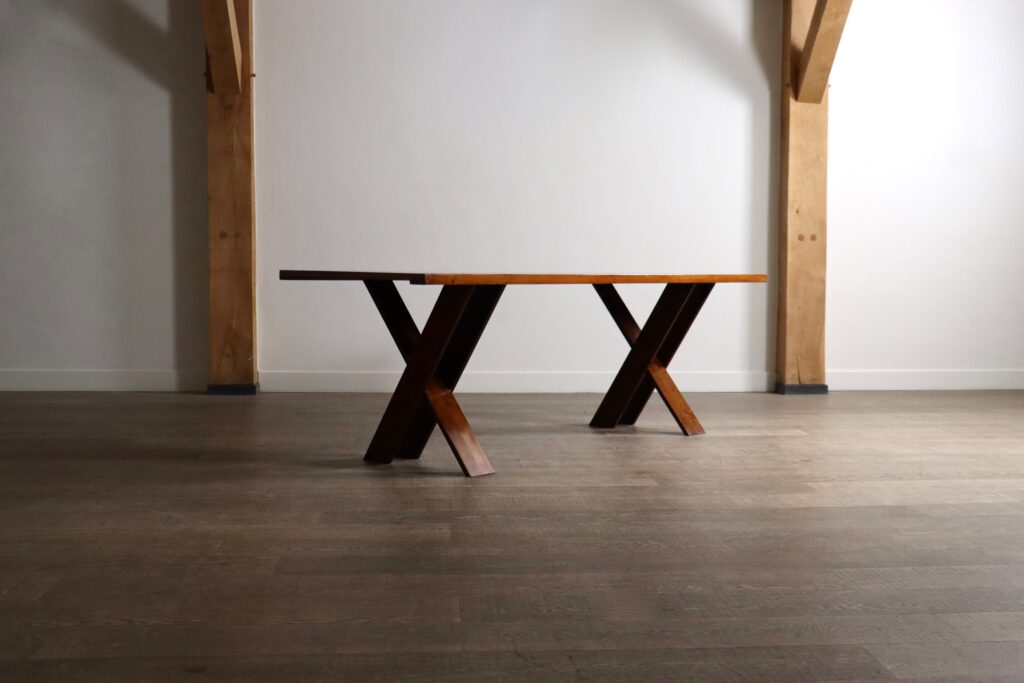 Marco_Zanuso_TL58_Walnut_Dining_Table_for_Poggi,_Italy_1960s