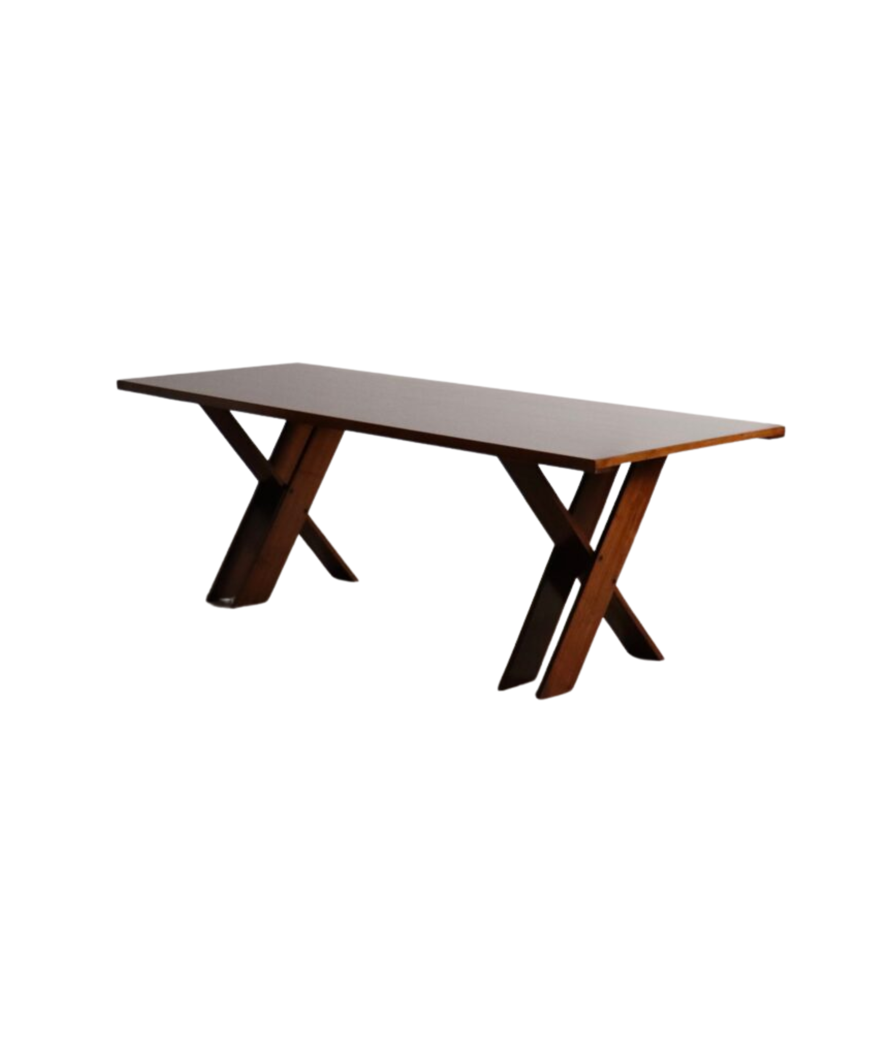 Marco_Zanuso_TL58_Walnut_Dining_Table_for_Poggi,_Italy_1960s