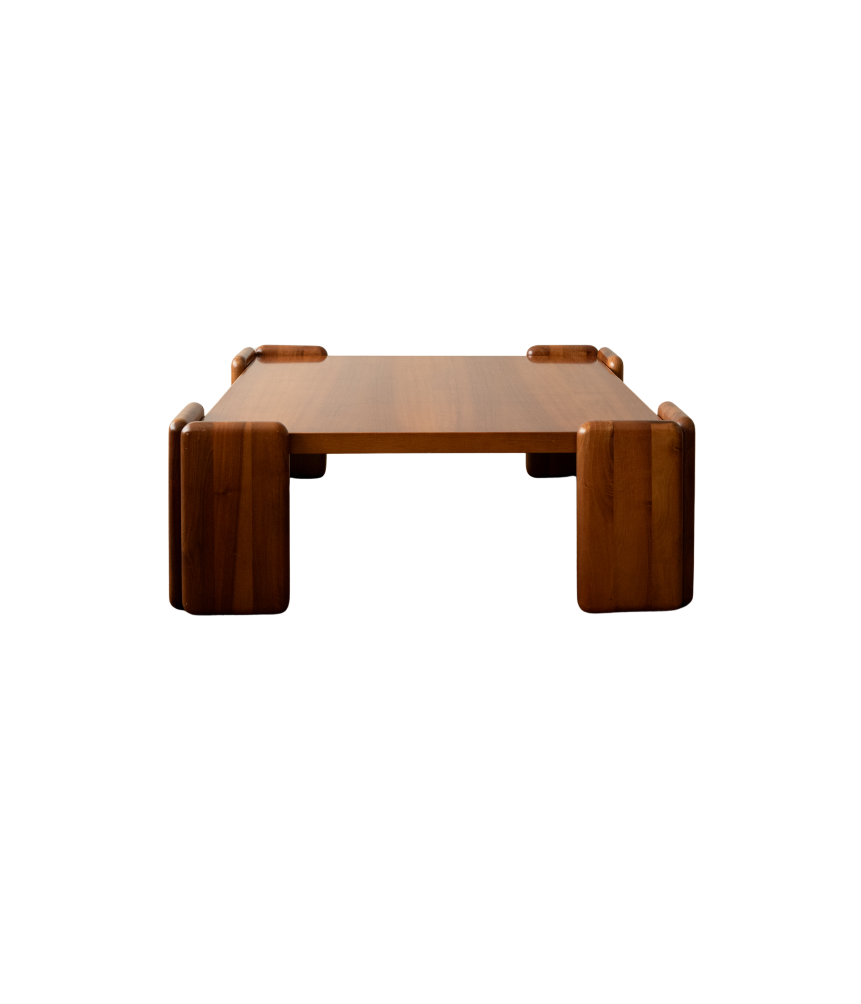 Mario_Marenco_Sapporo_Square_Coffee_Table_for_Mobil_Girgi_in_Walnut,_Italian_Modern_Design,_1970s