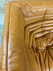 Set_of_5_Maroon_Leather_Togo_Sofa_by_Michel_Ducaroy_for_Ligne_Roset