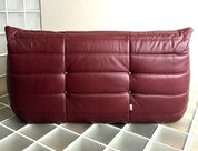 Set_of_5_Maroon_Leather_Togo_Sofa_Set_by_Michel_Ducaroy_for_Ligne_Roset