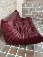 Set_of_5_Maroon_Leather_Togo_Sofa_Set_by_Michel_Ducaroy_for_Ligne_Roset