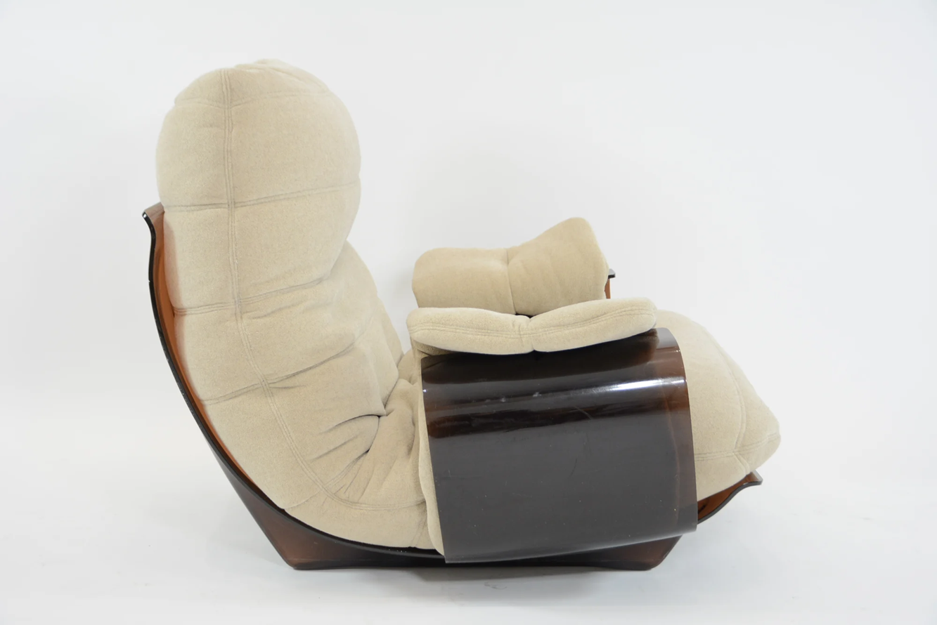 Marsala_Armchair_with_Footrest_by_Michel_Ducaroy_for_Ligne_Roset,_France,_1970s