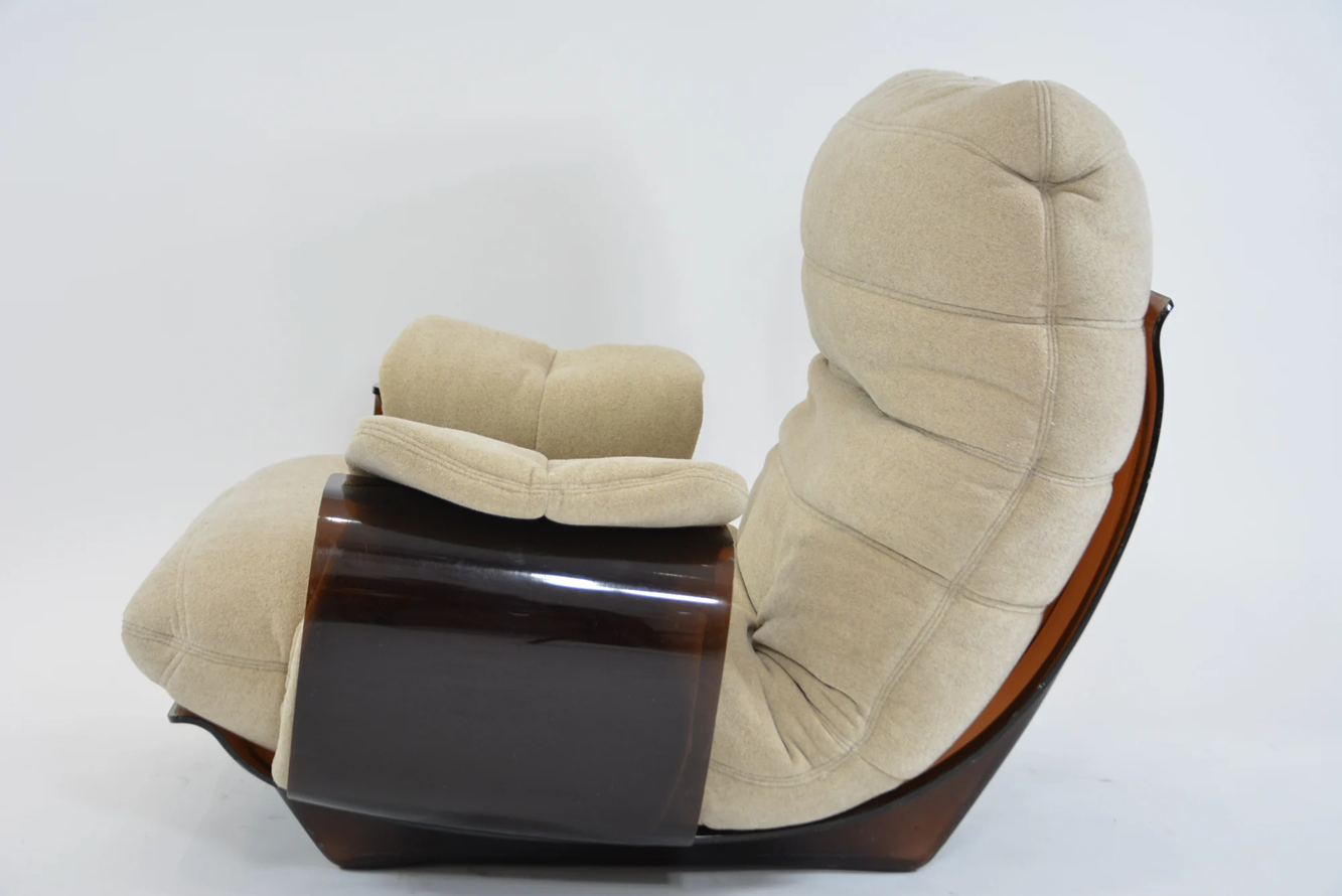 Marsala_Armchair_with_Footrest_by_Michel_Ducaroy_for_Ligne_Roset,_France,_1970s