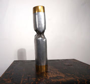 1980s_Brutalist_Brass_and_Aluminum_Sculpture_Candleholder_by_David_Marshall