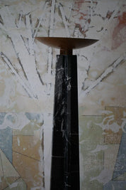Massimo_&_Lella_Vignelli,_Floor_Lamp_in_Copper_&_Marble,_Wagneriana,_Italy,_1986