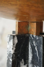 Massimo_&_Lella_Vignelli,_Floor_Lamp_in_Copper_&_Marble,_Wagneriana,_Italy,_1986