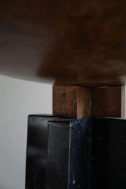 Massimo_&_Lella_Vignelli,_Floor_Lamp_in_Copper_&_Marble,_Wagneriana,_Italy,_1986