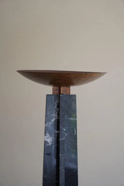 Massimo_&_Lella_Vignelli,_Floor_Lamp_in_Copper_&_Marble,_Wagneriana,_Italy,_1986