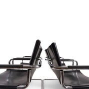 Set_of_4_Visitor_Chairs_by_Matteo_Grassi,_Black_Saddle_Leather_and_Chrome,_Italy