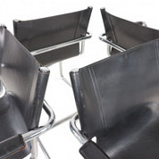 Set_of_4_Visitor_Chairs_by_Matteo_Grassi,_Black_Saddle_Leather_and_Chrome,_Italy