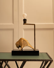 Resin_and_Brass_Table_Lamp_by_Mauro_Manetti_for_MM_Florence,_1960s,_Italy