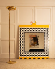 Alessandro_Mendini_Ollo_Wall_Mirror_for_Museo_Alchimia,_1988