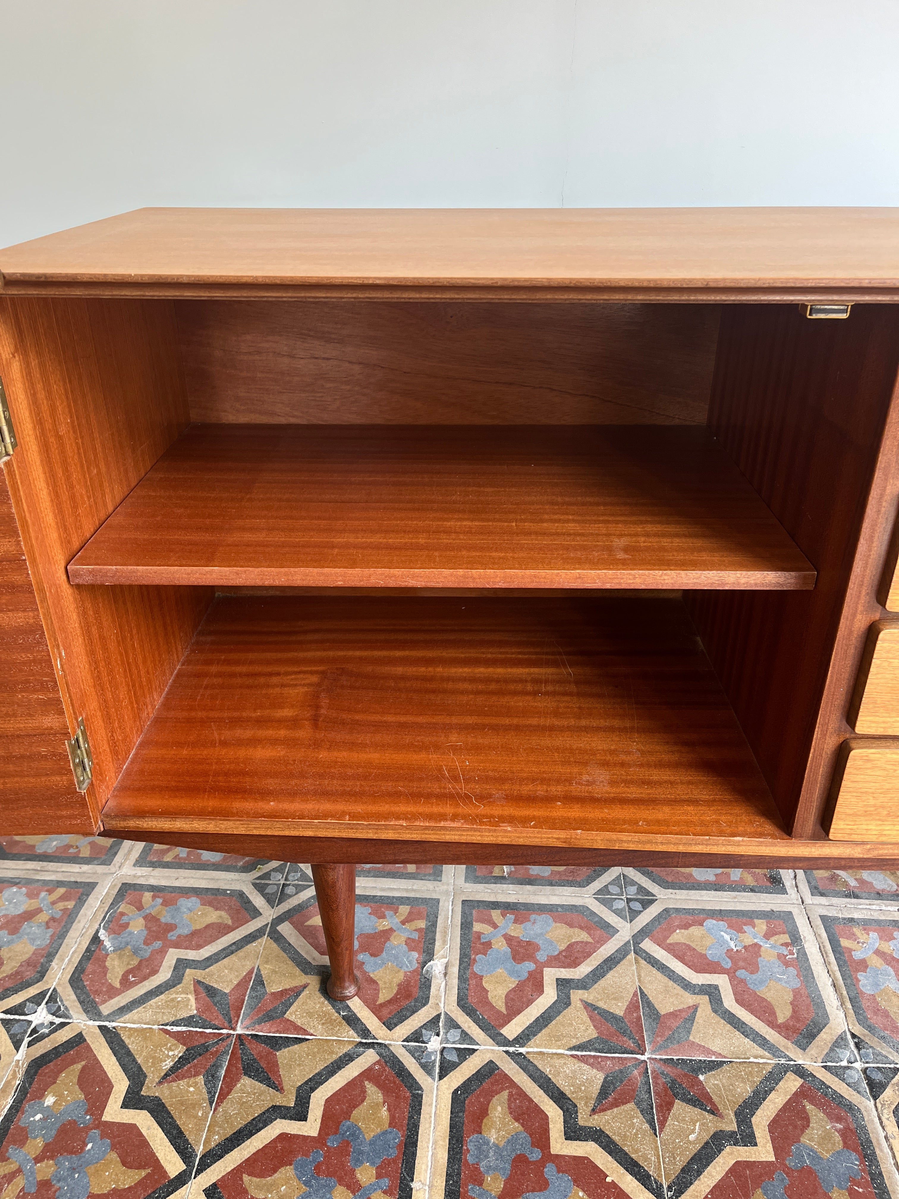 Meredew_Teak_Sideboard,_British_Mid_Century_Modern,_1960s