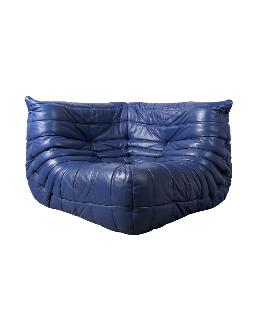Michel_Ducaroy_Ligne_Roset_Blue_Leather_Togo_Corner_Sofa_France_1980s