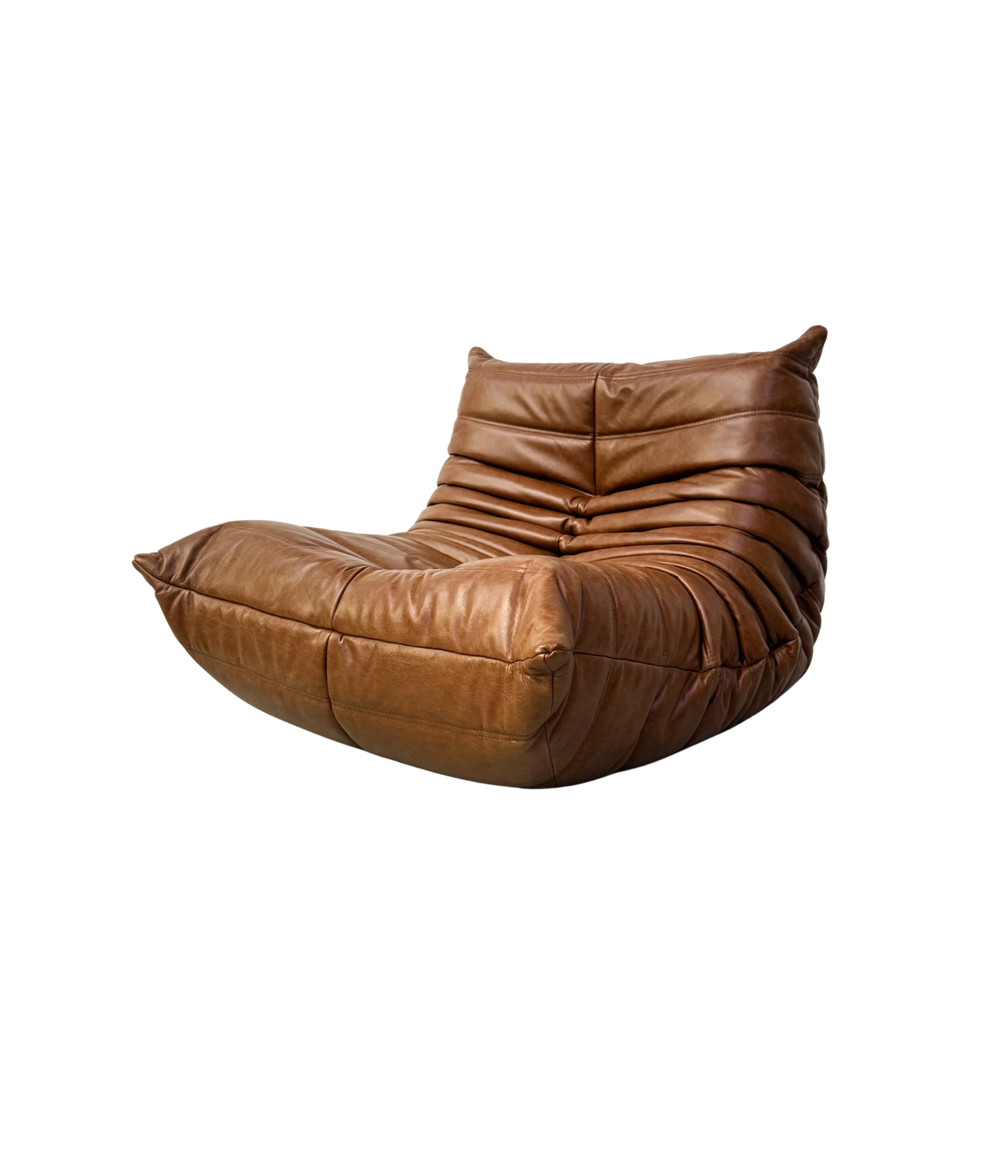 Michel_Ducaroy_Togo_Lounge_Chair_for_Ligne_Roset_in_Leather,_Fully_Reupholstered,_France,_1970s