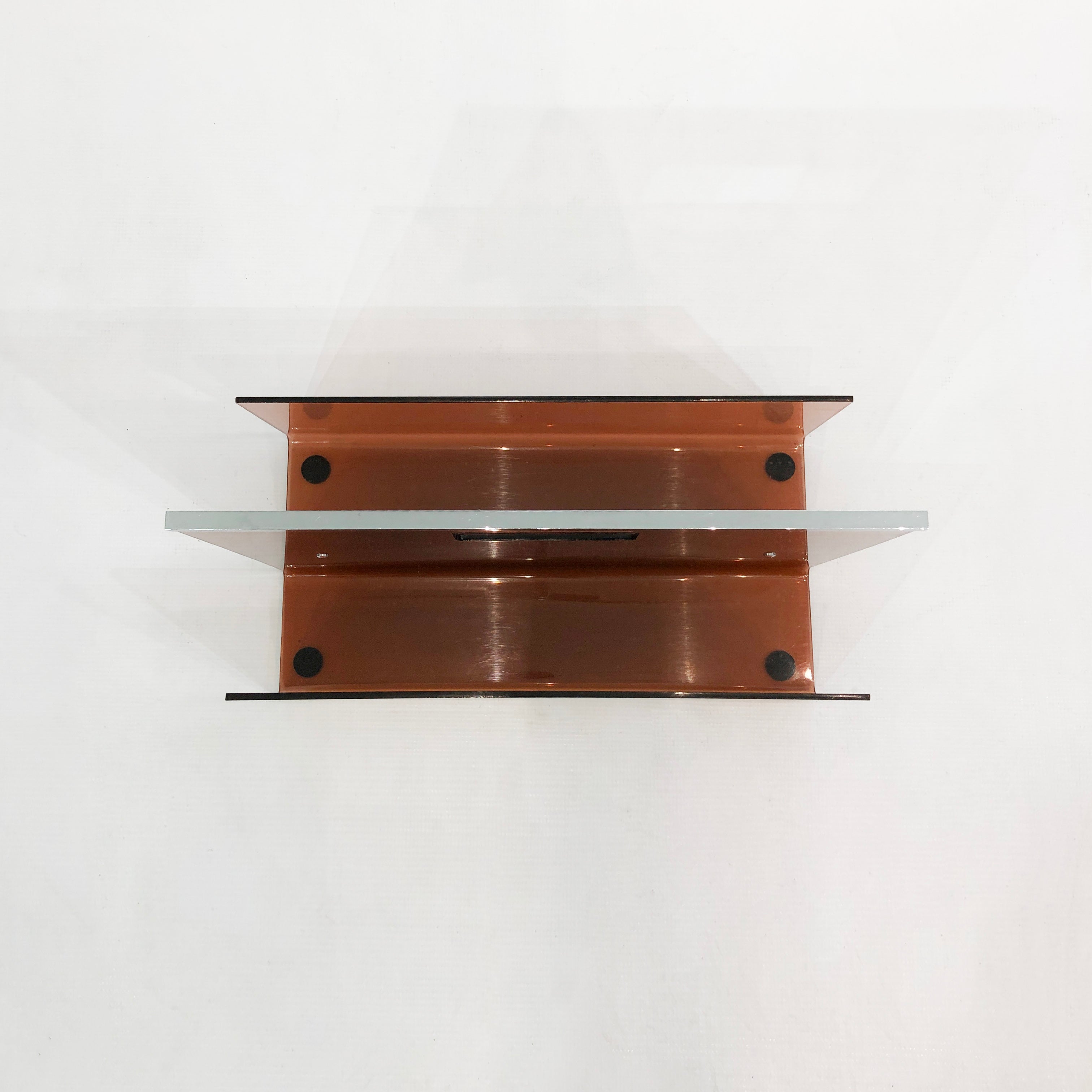 Michel_Dumas_Smoked_Acrylic_Magazine_Rack_for_Roche_Bobois,_1970s