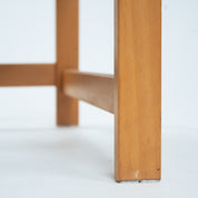 Mid_Century_Safari_Stick_Chair_in_Beechwood_and_White_Canvas,_1970s