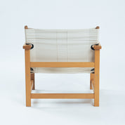 Mid_Century_Safari_Stick_Chair_in_Beechwood_and_White_Canvas,_1970s