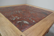 Mid-Century_botanical_ceramic_tile_coffee_table_in_Oak,_1960s