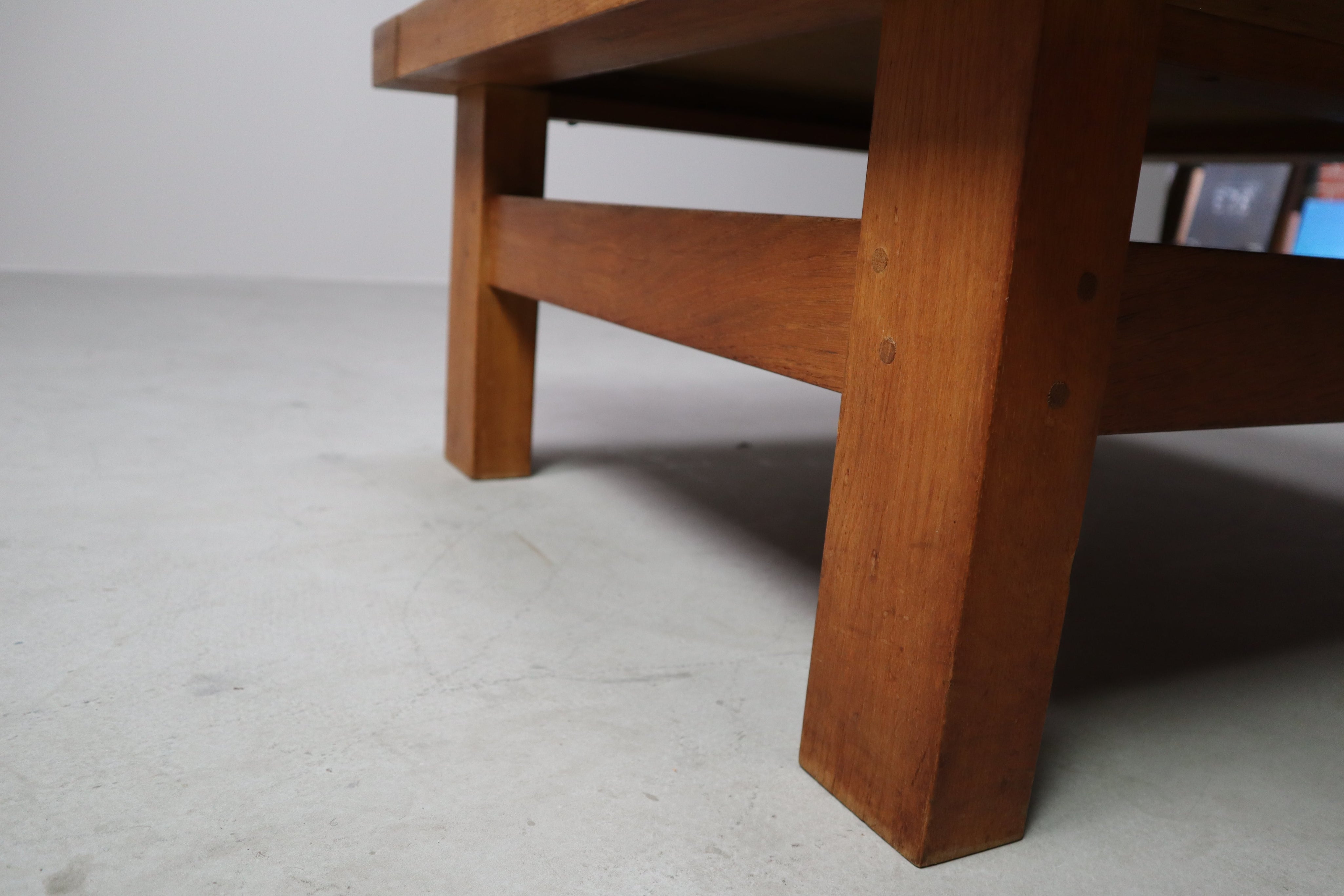 Mid-Century_botanical_ceramic_tile_coffee_table_in_Oak,_1960s