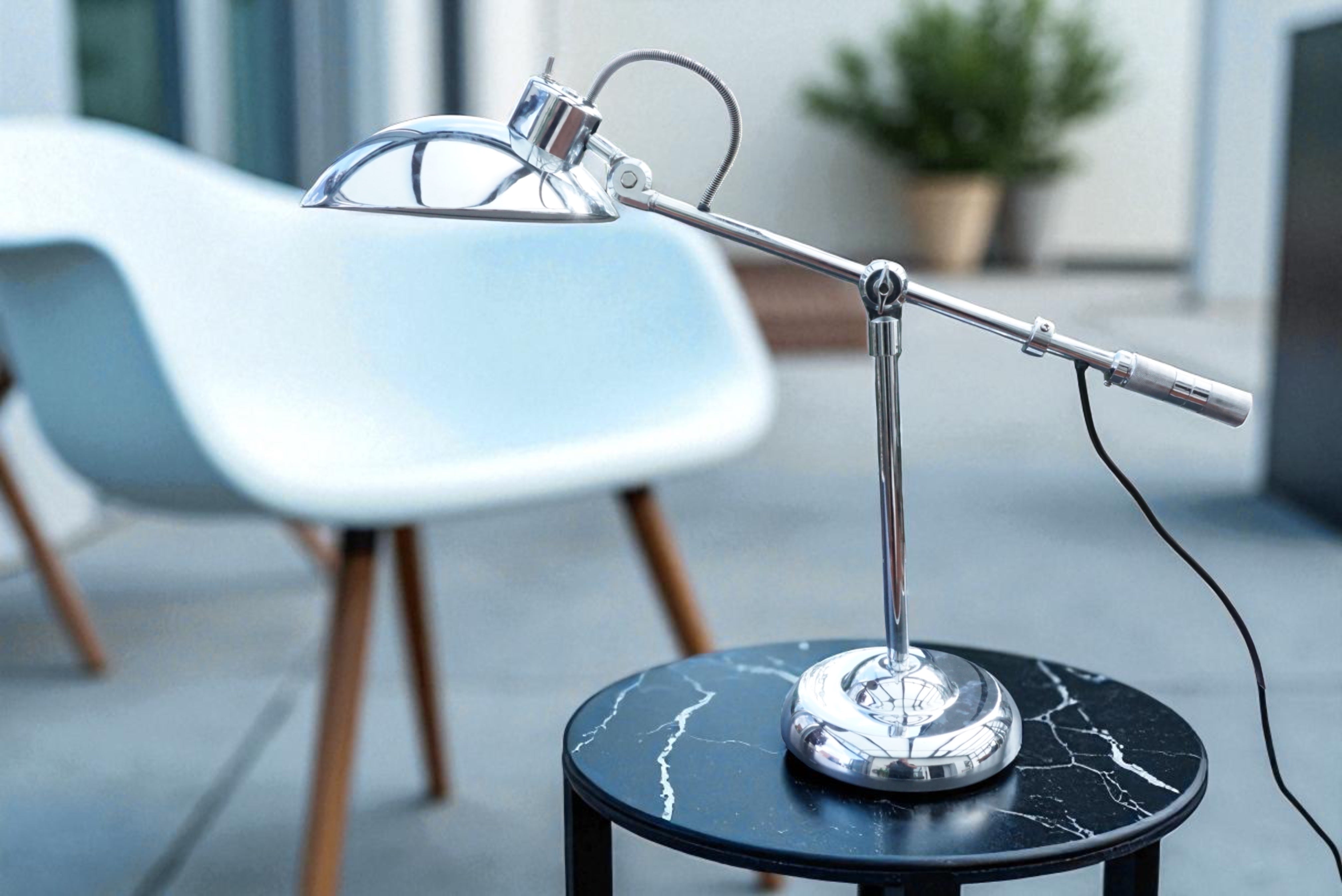 Mid-Century_Chrome_Adjustable_Desk_Lamp_by_Yasuaki_Sasamoto_for_Dulton_Co.,_Japan,_1970s