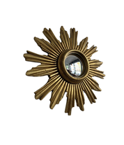 Mid-Century_Convex_Sunburst_Mirror,_Gilded_Wood_and_Resin