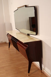 Mid-Century_Credenza_by_Osvaldo_Borsani,_Mahogany_Rosewood_Onyx,_Italy,_1950s