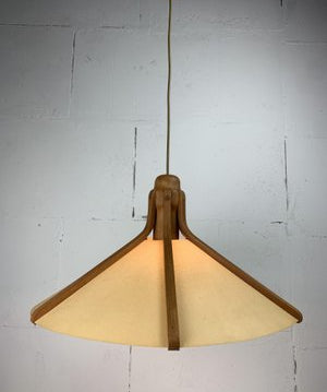 Mid-Century_Danish_Teak_and_Parchment_Pendant_from_Domus,_1970s