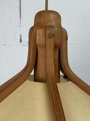 Mid-Century_Danish_Teak_and_Parchment_Pendant_from_Domus,_1970s
