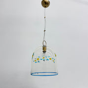 La_Murrina_Floral_Glass_Pendant_Lamp,_Italy_1970s