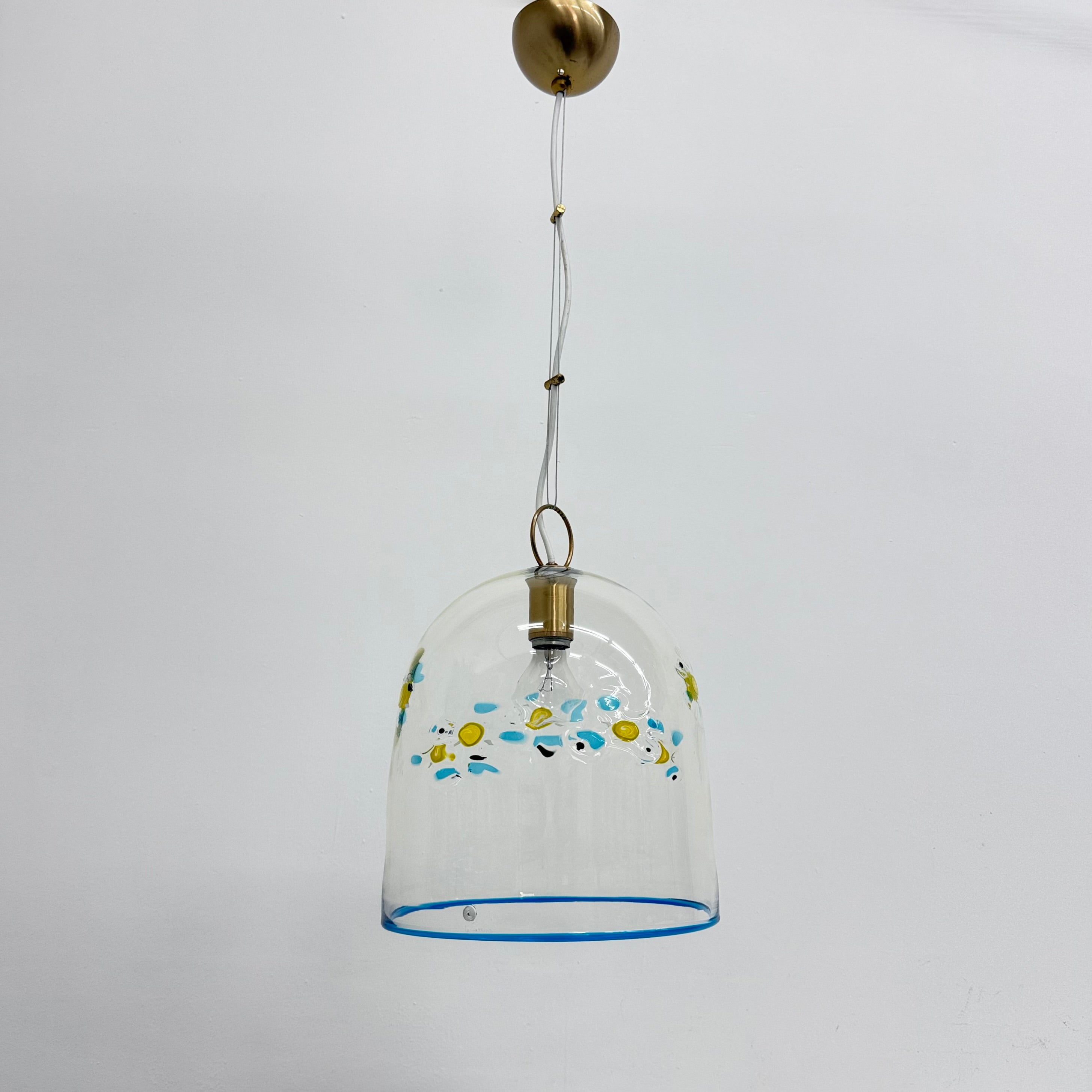 La_Murrina_Floral_Glass_Pendant_Lamp,_Italy_1970s