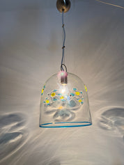 La_Murrina_Floral_Glass_Pendant_Lamp,_Italy_1970s