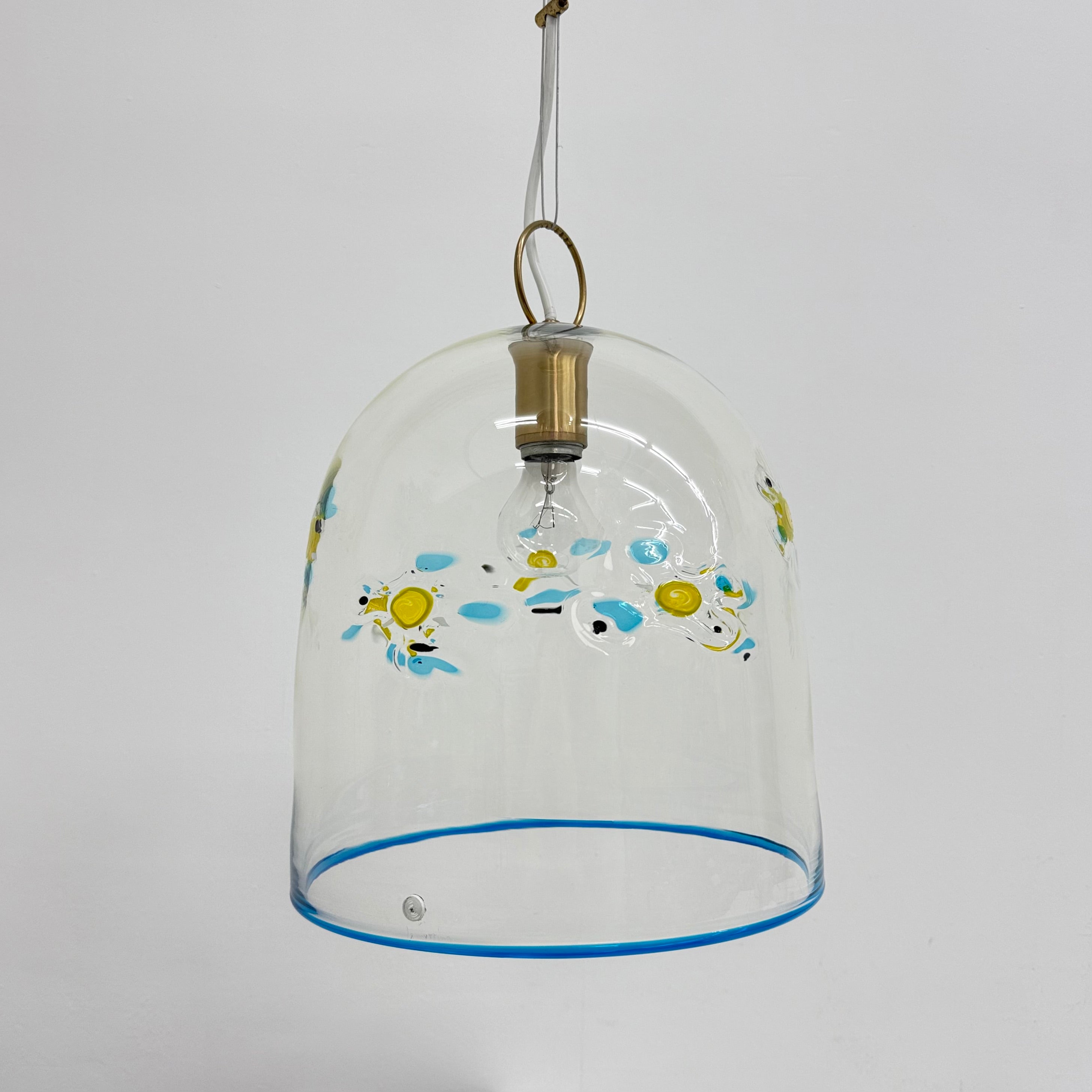 La_Murrina_Floral_Glass_Pendant_Lamp,_Italy_1970s