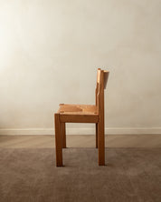 Set_of_4_Maison_Regain_Brutalist_Dining_Chairs_in_Elm_and_Rush,_France,_1970s