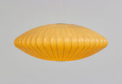 Mid-Century_George_Nelson_H-727_Saucer_Pendant_Light_for_Howard_Miller_1950s