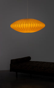 Mid-Century_George_Nelson_H-727_Saucer_Pendant_Light_for_Howard_Miller_1950s