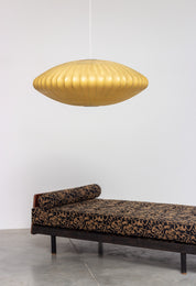 Mid-Century_George_Nelson_H-727_Saucer_Pendant_Light_for_Howard_Miller_1950s