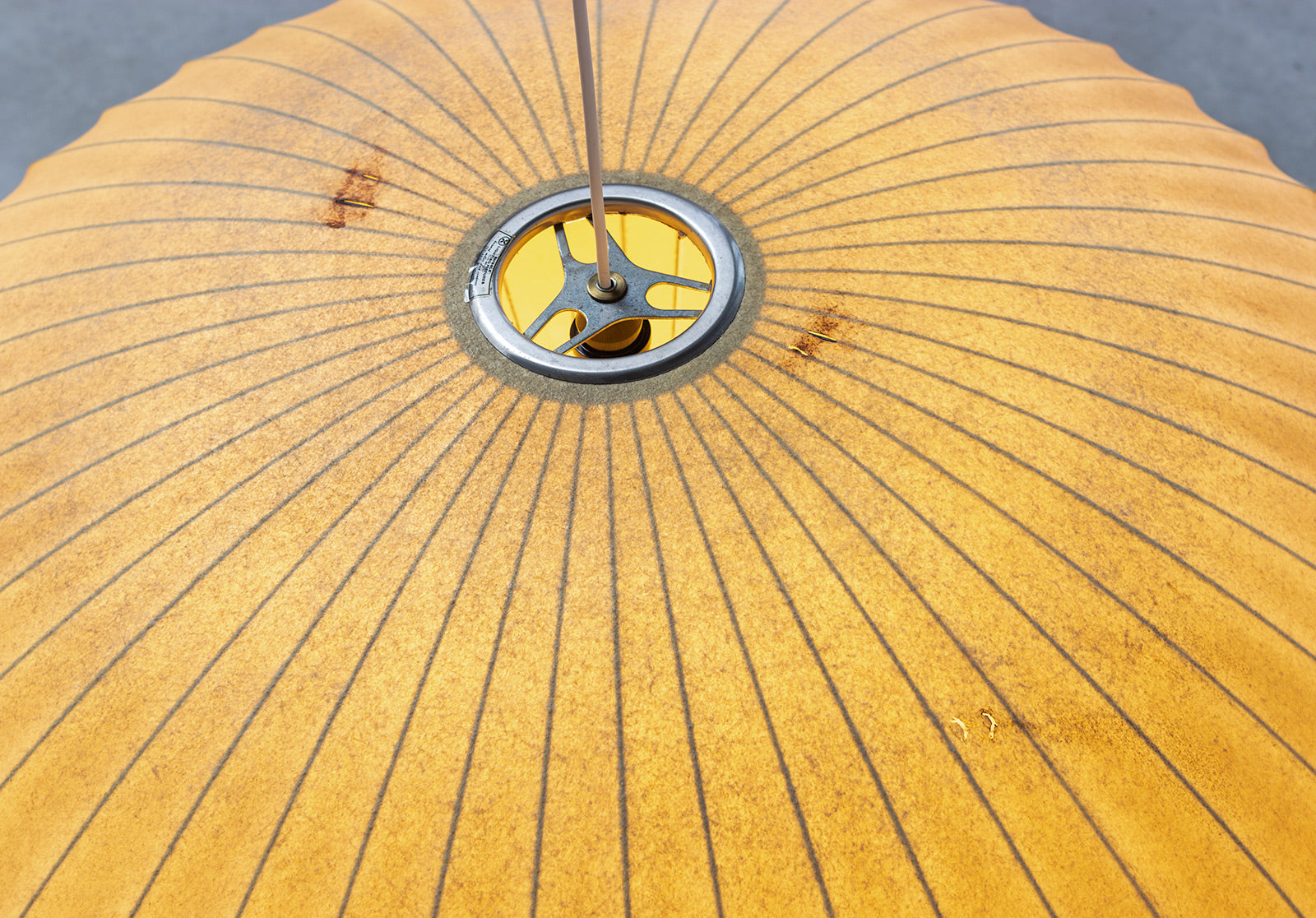 Mid-Century_George_Nelson_H-727_Saucer_Pendant_Light_for_Howard_Miller_1950s