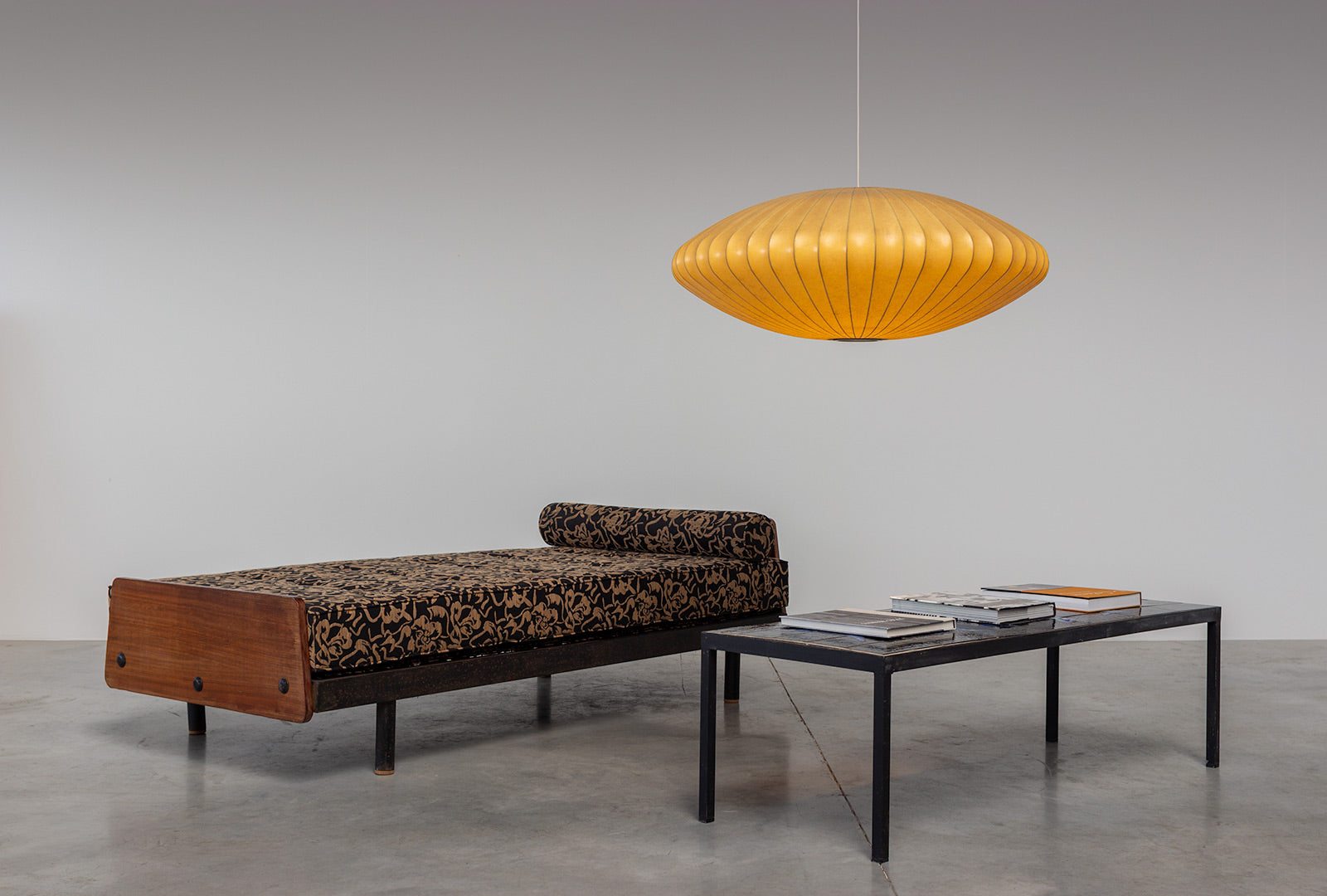 Mid-Century_George_Nelson_H-727_Saucer_Pendant_Light_for_Howard_Miller_1950s