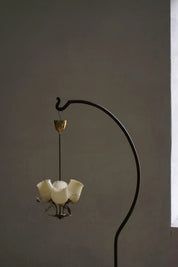 Mid-Century_Glass_and_Brass_Chandelier_Model_5013