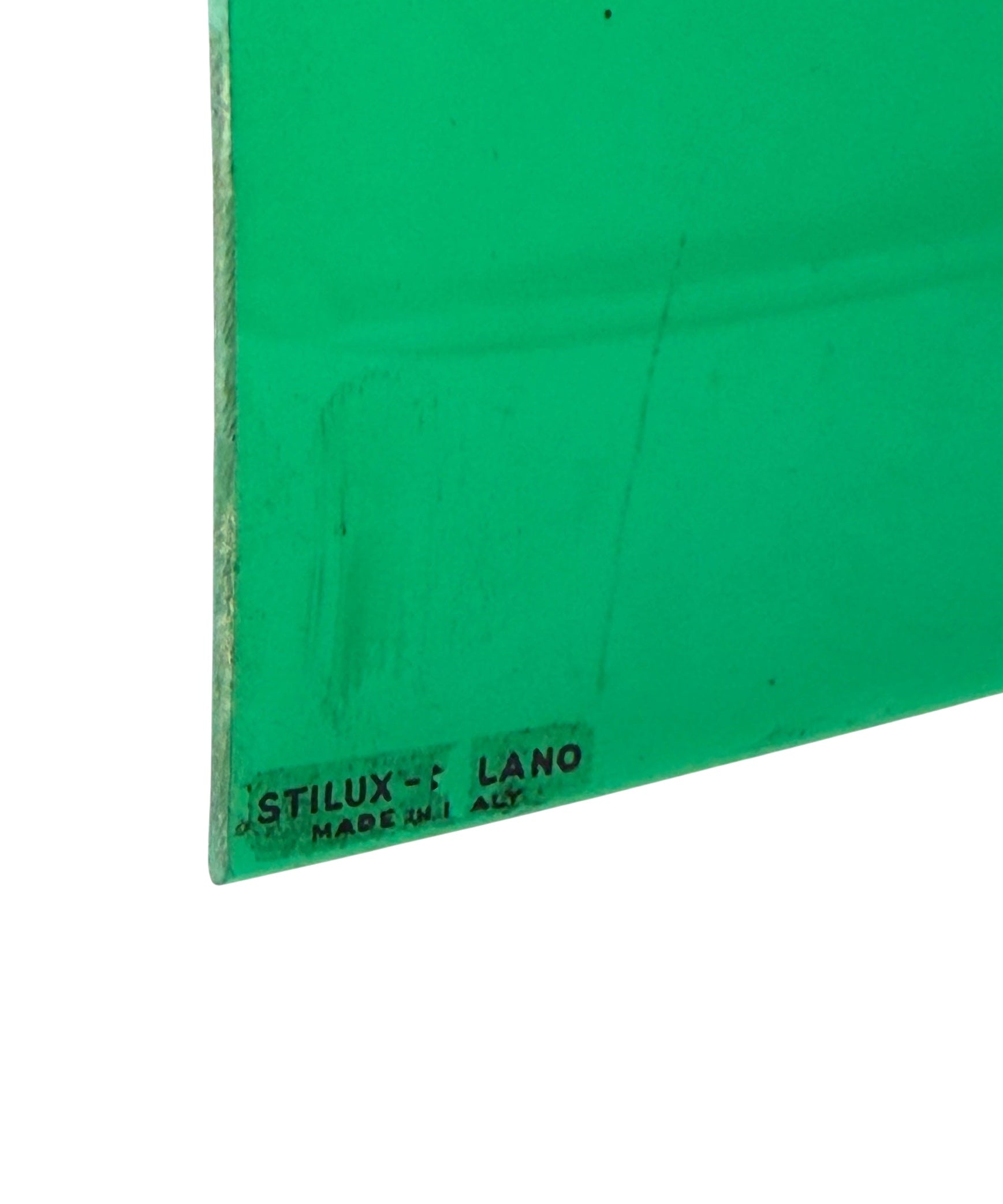 Stilux_Milano_Green_Perspex_Table_Lamp_with_Marble_Base,_1960s