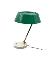 Stilux_Milano_Green_Perspex_Table_Lamp_with_Marble_Base,_1960s
