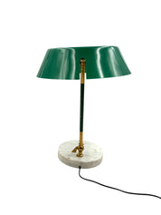 Stilux_Milano_Green_Perspex_Table_Lamp_with_Marble_Base,_1960s