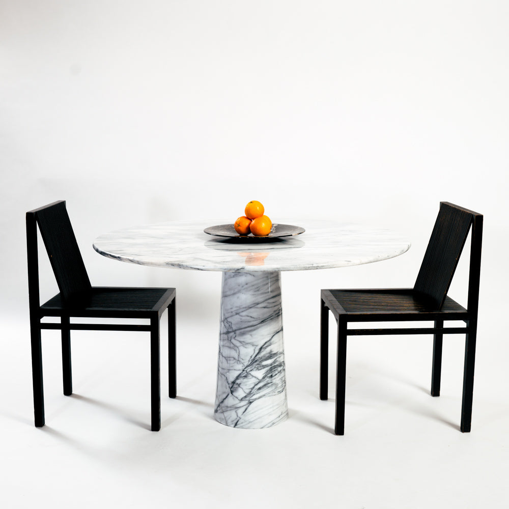 Round_White_Marble_Dining_Table_in_the_Style_of_Angelo_Mangiarotti,_Italian_Mid_Century_Modern,_1970s