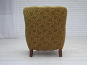 Danish_Scandinavian_Modern_Oak_Armchair_in_Wool,_1950s,_Denmark