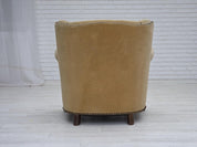 Danish_Relaxation_Armchair_in_Wood_and_Velour,_1950s,_Denmark