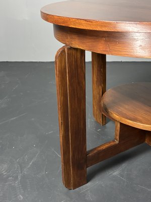 Mid-Century_Modern_Dutch_Art_Deco_Side_Table_in_Mahogany,_1940s