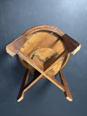 Mid-Century_Modern_Dutch_Art_Deco_Side_Table_in_Mahogany,_1940s