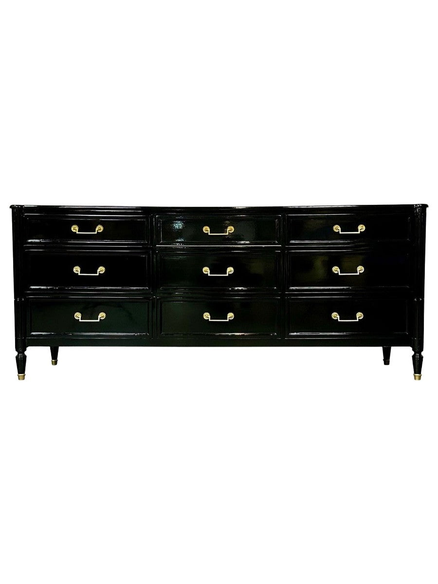 Mid-Century_Modern_Ebony_Lacquer_Sideboard,_Jansen_Style_/Baker_1970s_USA
